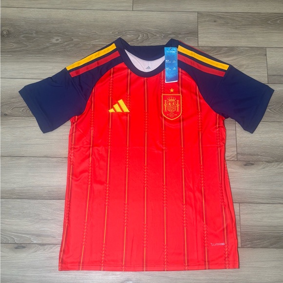 adidas Other - NWT - Adidas Spain 2026 Home Jersey - Men’s - No name - World Cup 26